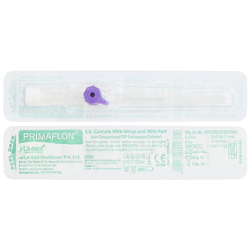 Kim luồn Primaflon 26G/19 Ø0.6mm 15ml/min - 6